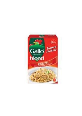 GALLO RISO BLOND RISOTTI KG.1 PZ.9 - Carton de 9 pièces