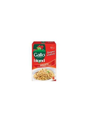 GALLO RISO BLOND RISOTTI KG.1 PZ.9 - Carton de 9 pièces