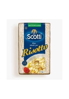 SCOTTI RISO PER RISOTTI KG.1 PZ.10 - Carton de 10 pièces