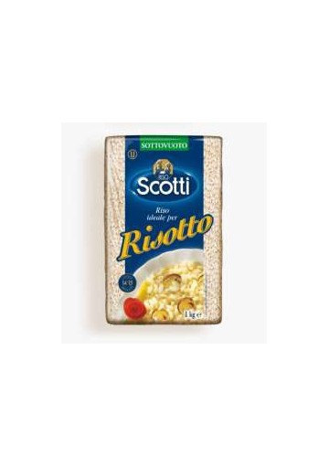 SCOTTI RISO PER RISOTTI KG.1 PZ.10 - Carton de 10 pièces