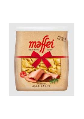 FR MAFFEI RAVIOLINI ALLA CARNE GR.450X12 - Carton de 12 pièces
