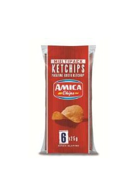 AMICA CHIPS KETCHUP MPK GR 150 PZ 12 - Carton de 12 pièces