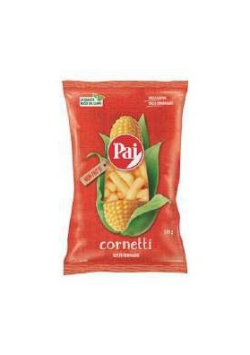 PAI CORNETTI TRASPARENTI GR.125X16PZ - Carton de 16 pièces