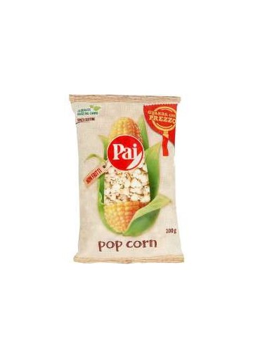 PAI POP CORN TRASPARENTI GR150X16 - Carton de 16 pièces
