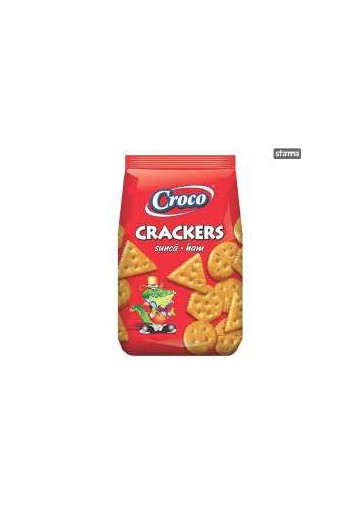 CROCO.CRACKERS PROSCIUTTO GR.100 PZ.12 - Carton de 12 pièces