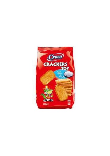 CROCO.CRACKERS TOP SALATO GR.150 PZ.12 - Carton de 12 pièces