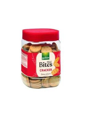GULLON MINI BITES CRACKER GR.250 PZ.12 - Carton de 12 pièces