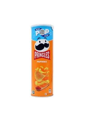 PRINGLES PAPRIKA GR.165 PZ.19 - Carton de 19 pièces