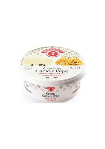 FR AURICCHIO CREMA CACIO E PEPE GR150X12 - Carton de 12 pièces