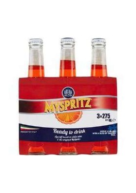 MY SPRITZ APERITIVO ML.275X3 PZ.4 - Carton de 4 pièces