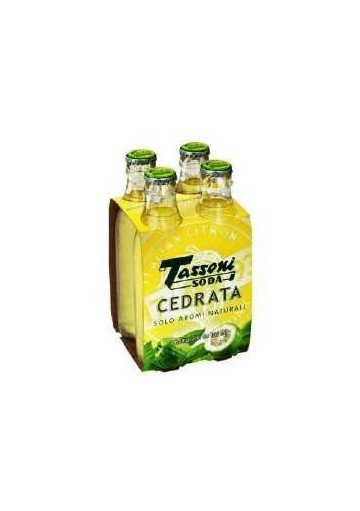 TASSONI CEDRATA SODA ML.180 X 4 PZ.6 - Carton de 6 pièces