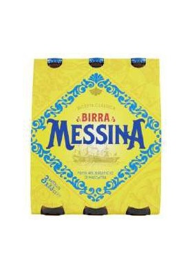 MESSINA BIRRA ML.330X3 PZ.24 - Carton de 24 pièces