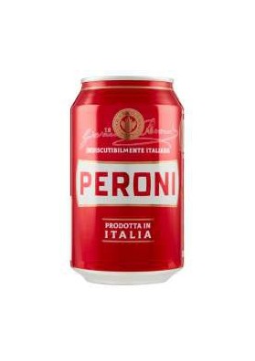 PERONI BIRRA LATTINA CL.33 PZ.24 - Carton de 24 pièces