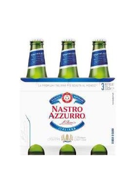 PERONI NASTRO AZZURRO CL.33X3 T.8 PZ.24 - Carton de 24 pièces