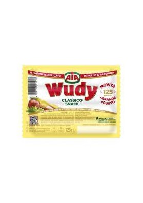 FR AIA WUDY WURSTEL MINI POLLO G.125X35 - Carton de 35 pièces