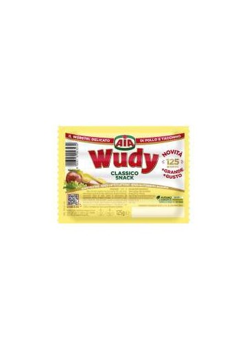 FR AIA WUDY WURSTEL MINI POLLO G.125X35 - Carton de 35 pièces