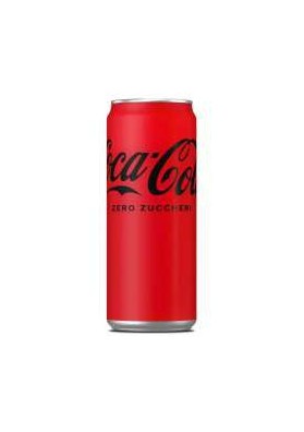 COCA COLA ZERO LATTINA ML.330 PZ.24 - Carton de 24 pièces