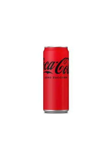 COCA COLA ZERO LATTINA ML.330 PZ.24 - Carton de 24 pièces