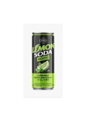 LEMONSODA MOJITO LATTINA ML.33 PZ.24 - Carton de 24 pièces