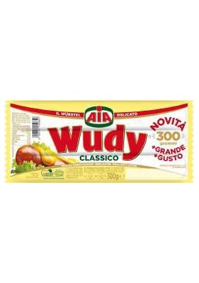 FR AIA WUDY WURSTEL CLASSICO GR.300 PZ15 - Carton de 15 pièces