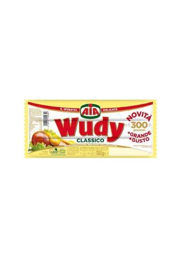 FR AIA WUDY WURSTEL CLASSICO GR.300 PZ15 - Carton de 15 pièces