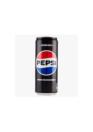 PEPSI COLA LATTINA ZERO ML.330 PZ.24 - Carton de 24 pièces