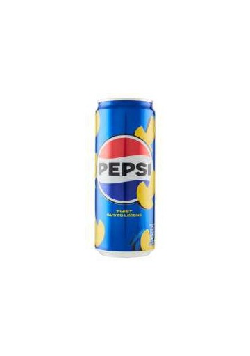 PEPSI COLA TWIST LIMONE LATTINA ML330X24 - Carton de 24 pièces