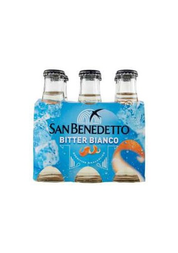 S.BENEDETTO BITTER BIANCO ML.100X6 PZ.4 - Carton de 4 pièces
