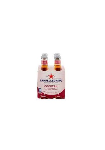 S.PELLEGRINO COCKTAIL ROSSO CL20 4X6PZ24 - Carton de 24 pièces