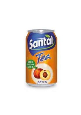 SANTAL TEA LATTINA PESCA ML.330 PZ.24 - Carton de 24 pièces