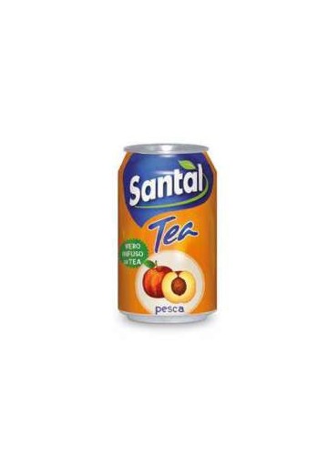 SANTAL TEA LATTINA PESCA ML.330 PZ.24 - Carton de 24 pièces