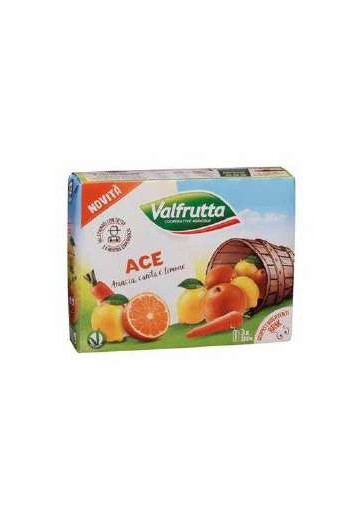 VALFRUTTA BRIK SLIM ACE.ML.200X3 PZ.8 - Carton de 8 pièces