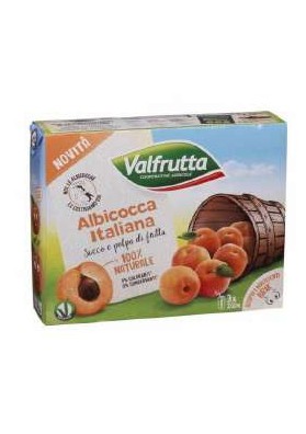 VALFRUTTA BRIK SLIM ALBIC.ML.200X3 PZ.8 - Carton de 8 pièces