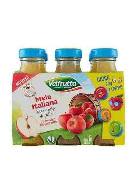 VALFRUTTA SUCCO ML.125X6 MELA PZ.8 - Carton de 8 pièces