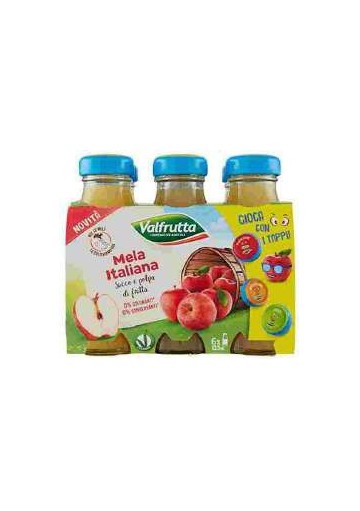 VALFRUTTA SUCCO ML.125X6 MELA PZ.8 - Carton de 8 pièces
