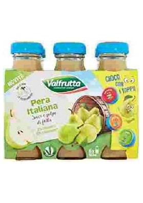 VALFRUTTA SUCCO ML.125X6 PERA PZ.8 - Carton de 8 pièces
