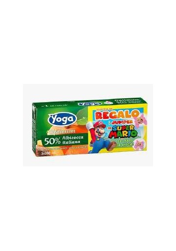 YOGA BRIK ALBICOCCA ML.200X3 PZ.8 - Carton de 8 pièces