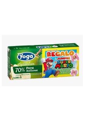 YOGA BRIK PERA ML.200X3 PZ.8 - Carton de 8 pièces