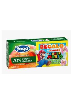 YOGA BRIK PESCA ML.200X3 PZ.8 - Carton de 8 pièces