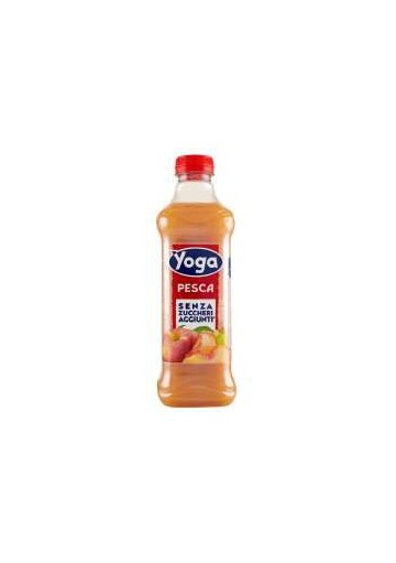 YOGA.SUCCO SENZA ZUCCHERI PESCA LT1 PZ.6 - Carton de 6 pièces