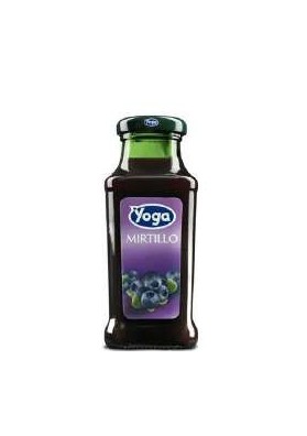 YOGA.SUCCO VETRO MIRTILLI ML.200 PZ.24 - Carton de 24 pièces