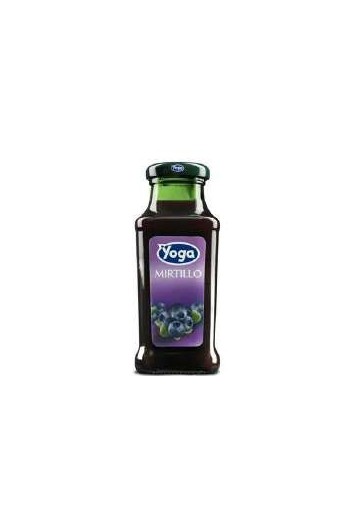 YOGA.SUCCO VETRO MIRTILLI ML.200 PZ.24 - Carton de 24 pièces