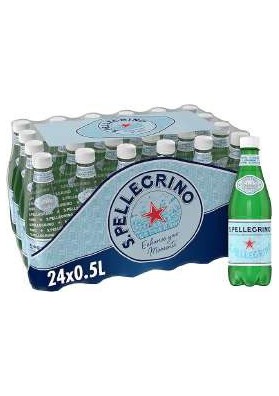 S.PELLEGRINO ACQUA FRIZZANTE ML500 PZ.24 - Carton de 24 pièces