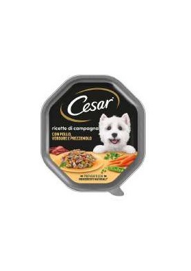CESAR RICETTE PATE'POLLO VERDU.GR.150X14 - Carton de 14 pièces