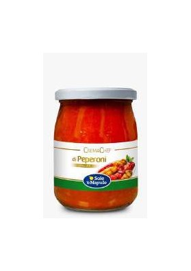 O SOL E NAPULE CREMA PEPERONI GR.540X6 - Carton de 6 pièces