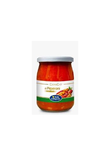 O SOL E NAPULE CREMA PEPERONI GR.540X6 - Carton de 6 pièces