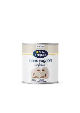 O SOL E NAPULE FUNGHI CHAMPIGNON KG2,5X6 - Carton de 6 pièces