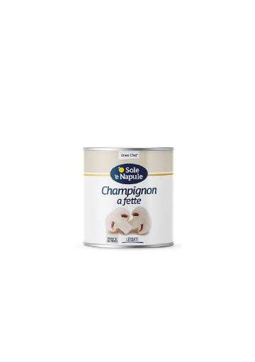 O SOL E NAPULE FUNGHI CHAMPIGNON KG2,5X6 - Carton de 6 pièces