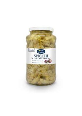 O SOL E NAPULE CARCIOFI SPICCHI KG2,90X2 - Carton de 2 pièces