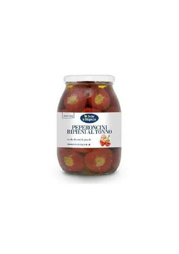 O SOL E NAPULE PEPERONCINI TONNO KG.1X6 - Carton de 6 pièces